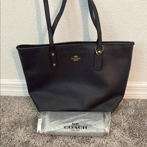 美品✨COACH Hobo Leather Tote Bag Black Coach Campbell Black leather hobo Shoulder bag | eBay